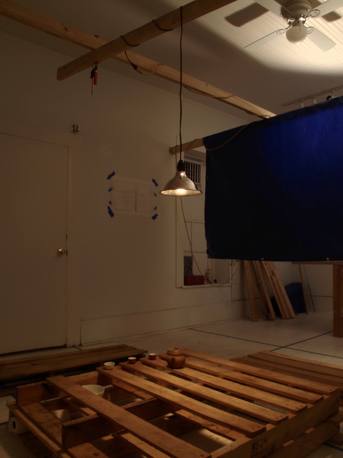 Small cabinet interior view